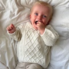 Patroon Moby Sweater Baby - by PetiteKnit (engels) bij de Breiboerderij                            