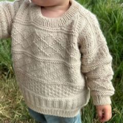 Patroon Storm Sweater - Junior -  by PetiteKnit (engels) bij de Breiboerderij                         
                            