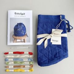 Get Your Knit Together Bag - Embroidery Kit - PetiteKnit (Limited Edition) bij de Breiboerderij                            