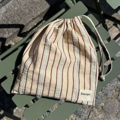 Knitter's String Bag - PetiteKnit - Striped Seersucker - LIMITED EDITION! bij de Breiboerderij                            