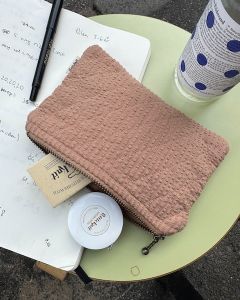  PetiteKnit - Knitter's Quilted Tool Purse - Praline Seersucker - LIMITED EDITION! bij de Breiboerderij                       
                            