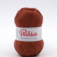 Phildar Phil Coton 3 Ecureuil bij de Breiboerderij                            