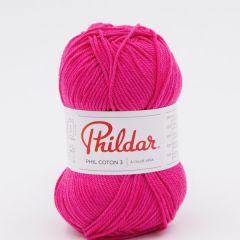 Phildar Phil Coton 3 Fuchsia