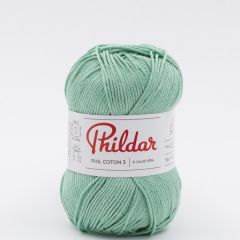 Phildar Phil Coton 3 Vert Pastel