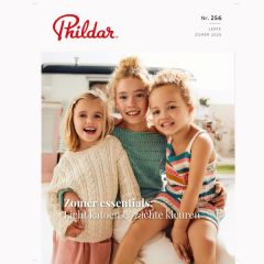 Catalogus Phildar nr. 256 - Zomer Essentials - Breiboek Kinderen (NL) bij de Breiboerderij                            