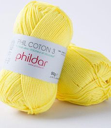 Phildar Phil Coton 3 Citron (63)