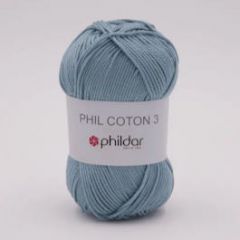 Phildar Phil Coton 3 Jeans gebleekt bij de Breiboerderij