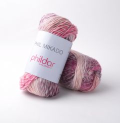 Phildar Mikado Petunia (112) bij de Breiboerderij