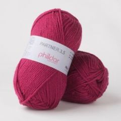 Phildar Partner 3,5 Framboise bij de Breiboerderij