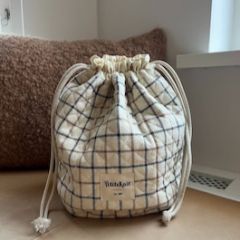 Get Your Knit Together Bag - Checked - PetiteKnit bij de Breiboerderij                            
