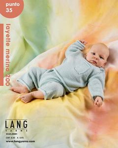 Lang Yarns breipatronen boekje Punto 24 Layette Merino bij de Breiboerderij