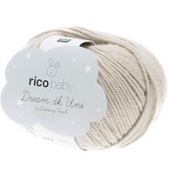Rico Baby Dream DK Uni (01) Wit bij de Breiboerderij