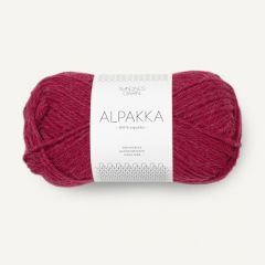 Sandnes Garn Alpakka (4255) Rumba Red bij de Breiboerderij
                          