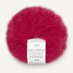 Sandnes Garn BALLERINA CHUNKY MOHAIR (4255) Rumba Red bij de Breiboerderij                            