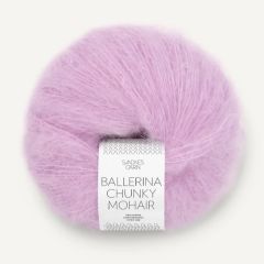 Sandnes Garn BALLERINA CHUNKY MOHAIR (5023) Lila bij de Breiboerderij                            