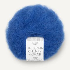 Sandnes Garn BALLERINA CHUNKY MOHAIR (5845) Dazzling Blue bij de Breiboerderij                            