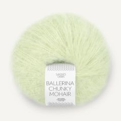 Sandnes Garn BALLERINA CHUNKY MOHAIR (9011) Tender Green bij de Breiboerderij                            