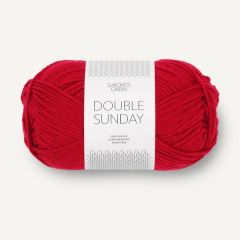 Sandnes Garn Double Sunday (4219) Rood bij de Breiboerderij                            