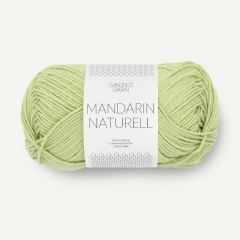 Sandnes Garn Mandarin Naturell (9523) Lime Punch bij de Breiboerderij                            