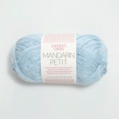 Sandnes Garn Mandarin Petit (5930) Licht Blauw bij de Breiboerderij