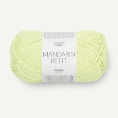  Sandnes Garn Mandarin Petit (9004) Lemon bij de Breiboerderij                           