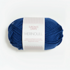 Sandnes Garn Merinoull (5846) Blauw bij de Breiboerderij