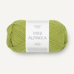 Sandnes Garn Mini Alpakka (9825) Mos Groen bij de Breiboerderij                             
