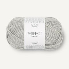Sandnes Garn Perfect Superwash (1032) Grijs gemeleerd bij de Breiboerderij                          
                            
