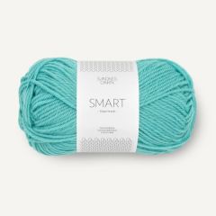 Sandnes Garn Smart Superwash (7033) Vergrijsd Turkoois bij de Breiboerderij                            