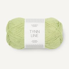 Sandnes Garn Tynn Line (9523) Lime Punch bij de Breiboerderij                            