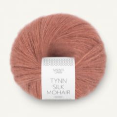 Sandnes Garn Tynn Silk Mohair (3553) Warm Roze bij de Breiboerderij