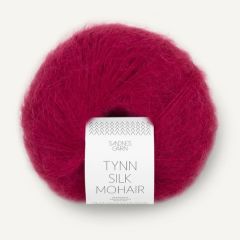 Sandnes Garn Tynn Silk Mohair (4255) Rumba Red bij de Breiboerderij                            