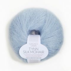 Sandnes Garn Tynn Silk Mohair (6012) Licht Blauw