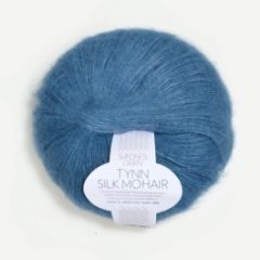 Sandnes Garn Tynn Silk Mohair (6042) Donker Hemelsblauw bij de Breiboerderij