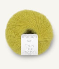 Sandnes Garn Tynn Silk Mohair (9825) Zonnig Lime  bij de Breiboerderij