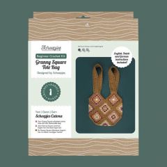 Scheepjes Beginner Haakkit - Granny Square Tas - Goud
