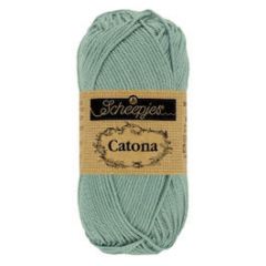 Scheepjes Catona 25 (528) Vergrijsd Groen