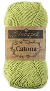 Scheepjes Catona 25 (512) Lime bij de Breiboerderij