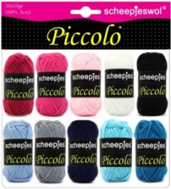 Scheepjes Picolo Roze/ Blauw 10 x 10 bolletjes