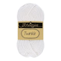 Scheepjes Twinkle (901) Wit bij de Breiboerderij                            