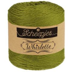 Scheepjes Whirlette (882) Tangy Olive bij de Breiboerderij