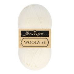 Scheepjes WOOLWISE (701) Pure White bij de Breiboerderij                            