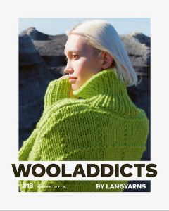 wooladdicts by lang yarns #13 - breipatronen magazine (herfst'winter '24-25) bij de Breiboerderij                            