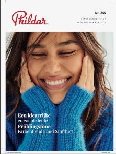 Catalogus Phildar nr. 255 - Een Kleurrijke en Zachte Lente - Breiboek Dames (NL) bij de Breiboerderij                            
