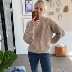Patroon September Sweater  - by PetiteKnit (engels) bij de Breiboerderij                            
