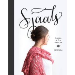 Sjaals Haken a la Sascha -  hardcover 130 pagina's bij de Breiboerderij