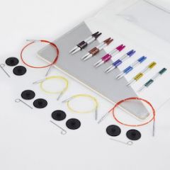 KnitPro SmartStix Wisselbare Rondbreinaalden Set Deluxe (kort)  bij de Breiboerderij                            