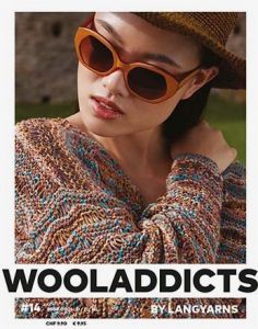 wooladdicts by lang yarns #14 - breipatronen magazine (voorjaar / zomer '25) bij de Breiboerderij                            