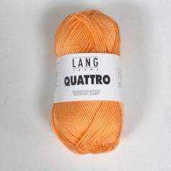 Lang Yarns Quattro (259) Oranje bij de Breiboerderij