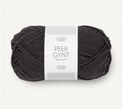 Sandnes Garn Peer Gynt (3800) Bristol Black